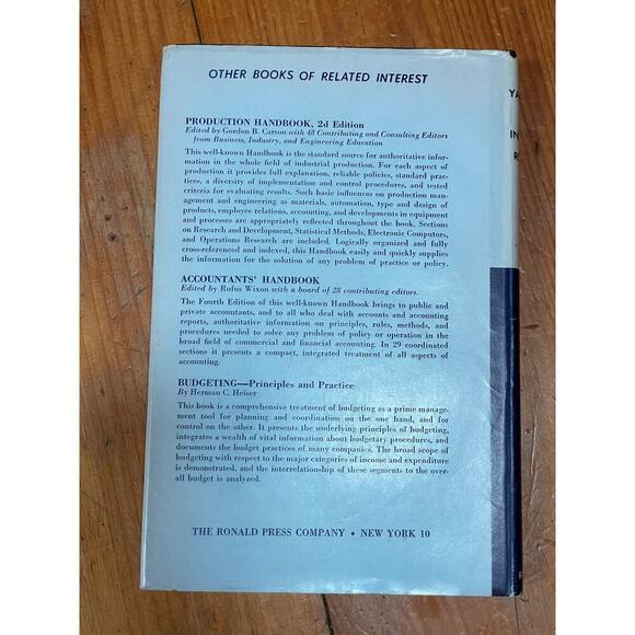 Yardsticks for industrial research Book. Har Cover. James Quinn.1959.Ronald Pres - Picture 3 of 7